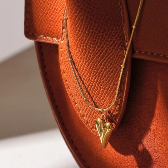 💛18K gold plated heart necklace - Picture 5 of 5